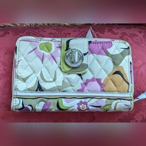 Vera Bradley Portobello Road Turn lock Wallet